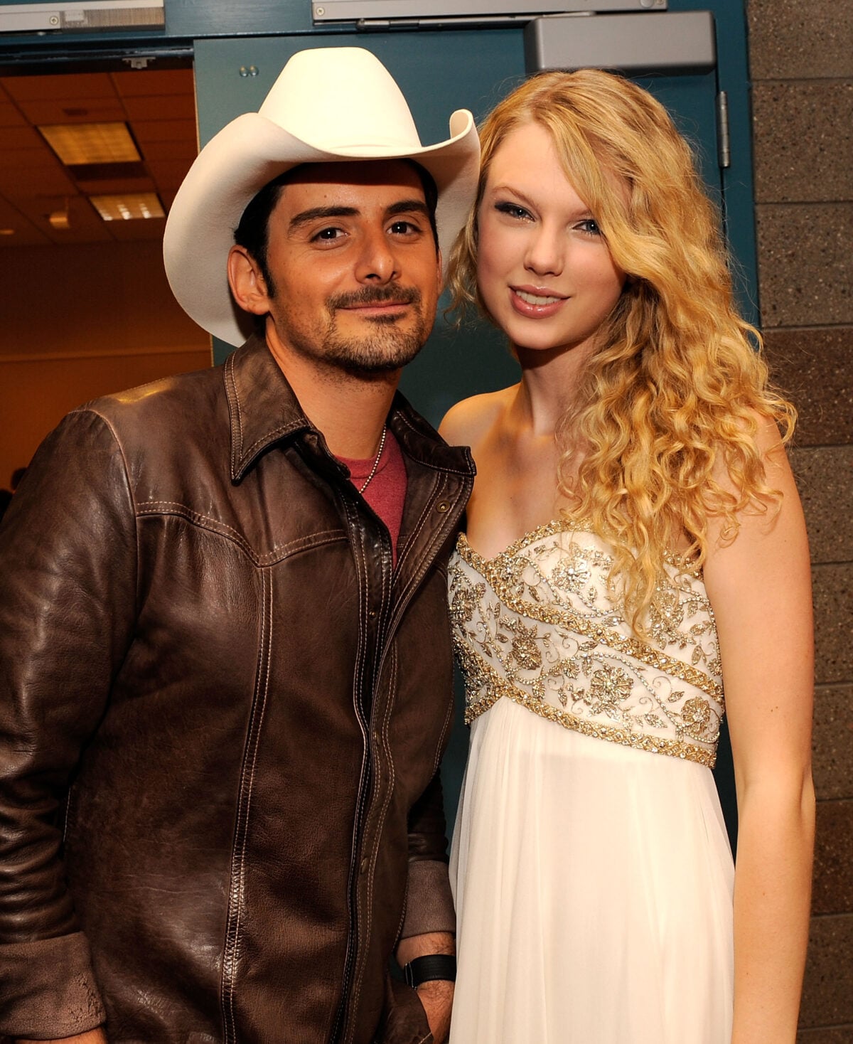 Taylor Swift and Brad Paisley in 2008
