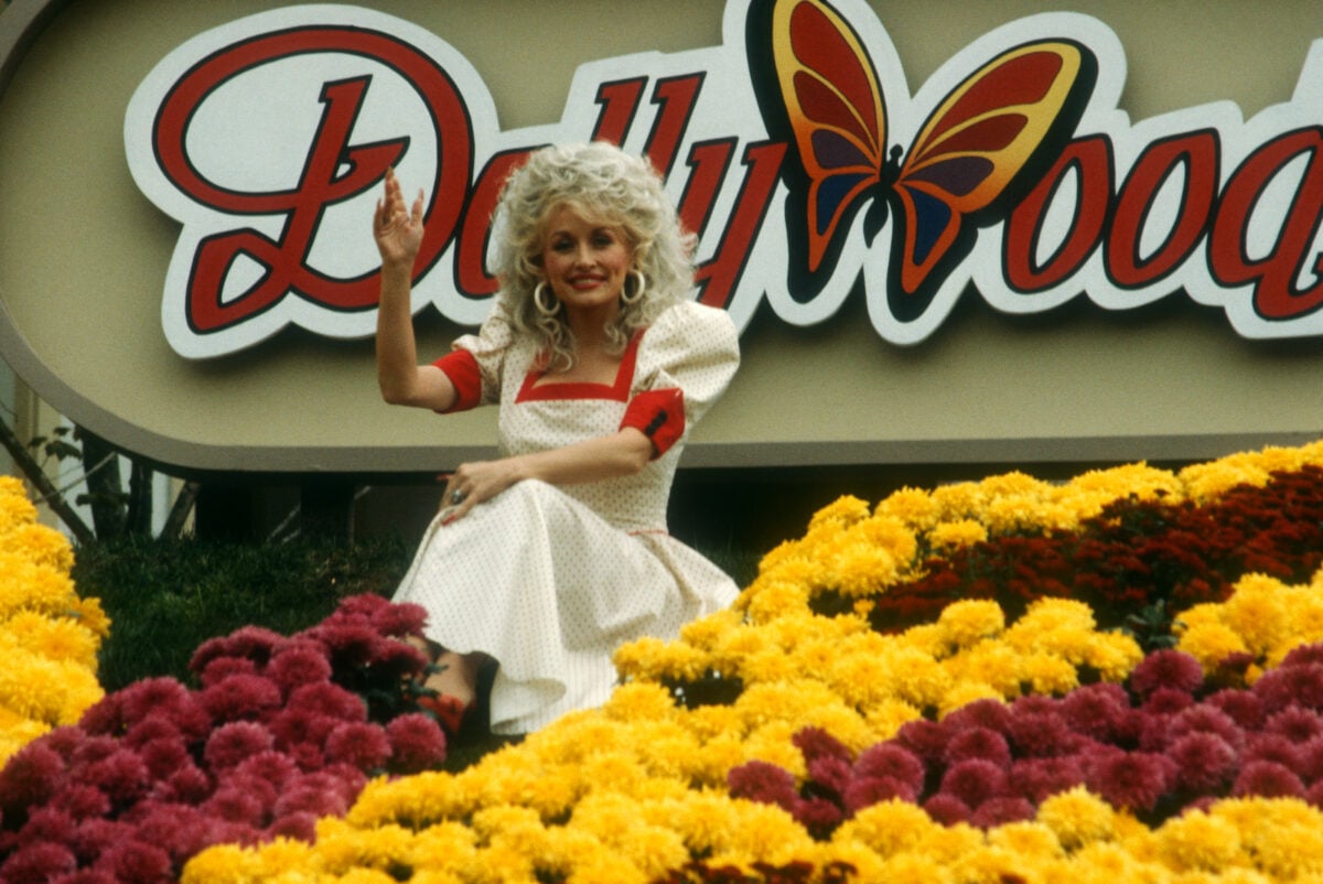 Dolly parton at Dollywood Theme Park
