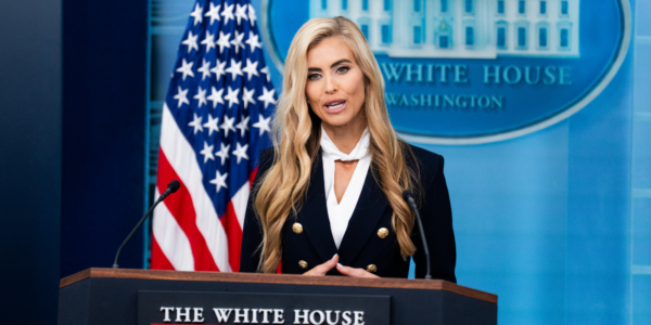 One day after White House Press Secretary Katie Zacharia delivered her first press briefing, a criminal complaint has been filed against her.