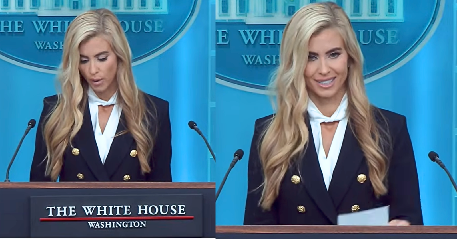 On Oct. 13, Katie Zacharia delivered her first press briefing as the White House press secretary, and her demeanor has garnered a mixed response.