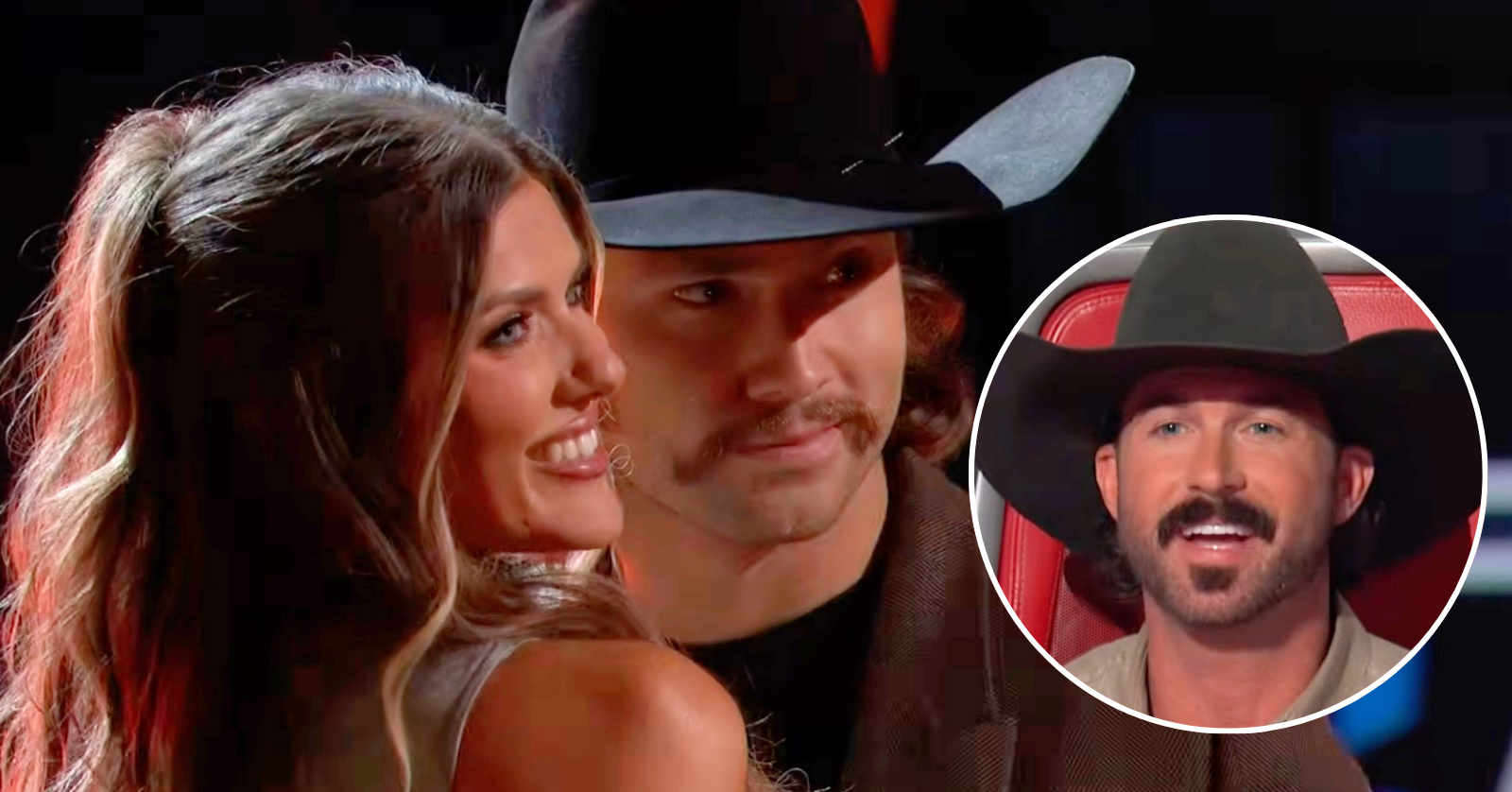 Caroline Alexis and Everett Bounds of Team Riley entertained the coaches on The Voice with their cover of Louisiana Woman, Mississippi Man, by Conway Twitty and Loretta Lynn