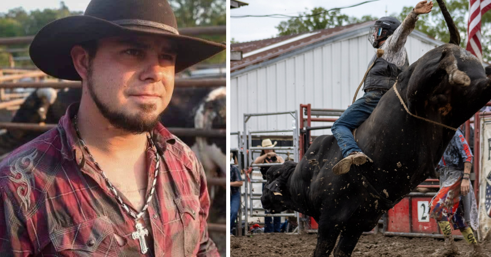 Bull rider Jason Blake Saylor