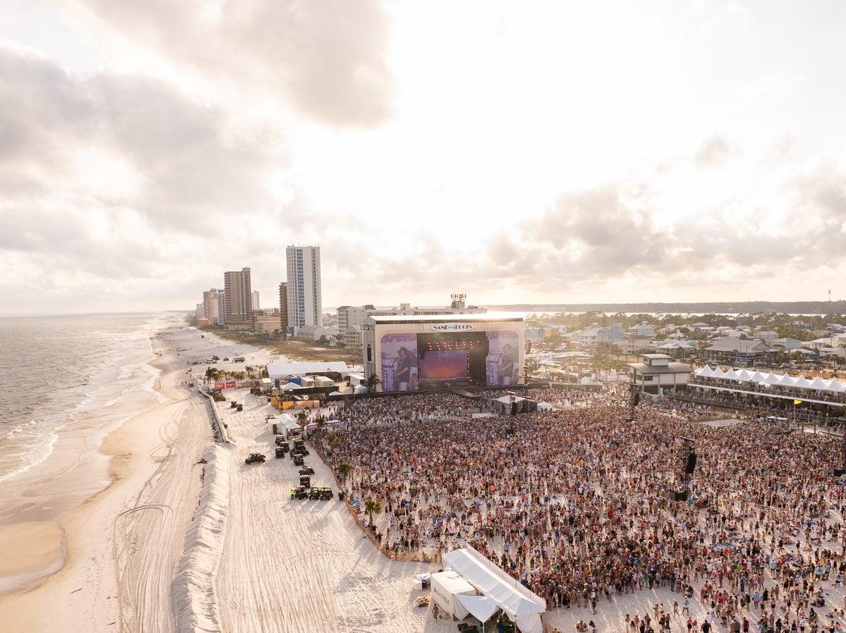 Morgan Wallen's Sand In My Boots Festival is held right on the beach