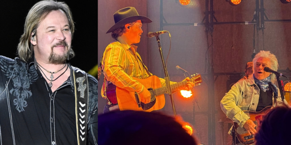 Zach Top filled in for Travis Tritt for a lively duet with Marty Stuart of a classic '90s honky-tonk-worthy song.