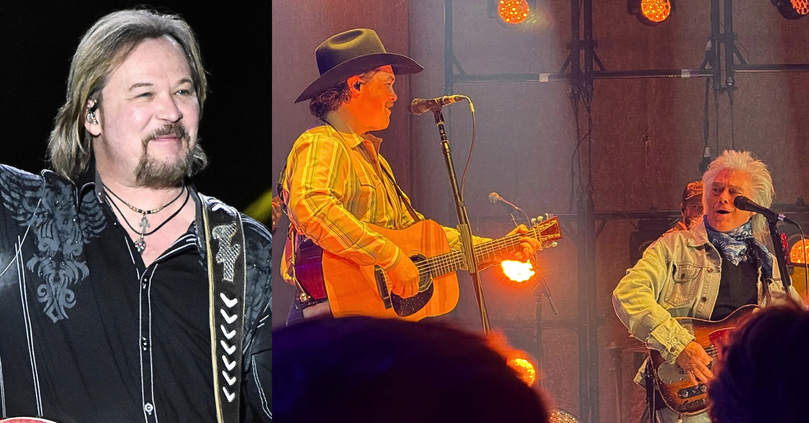 Zach Top filled in for Travis Tritt for a lively duet with Marty Stuart of a classic '90s honky-tonk-worthy song.