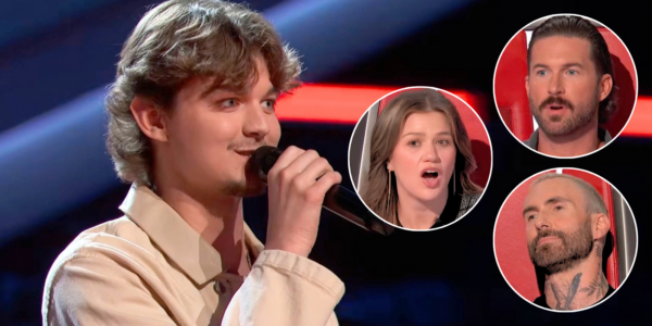 Evan James from Highland, Michigan, auditions for Season 30 of The Voice with Morgan Wallen's "Wasted On You" and makes a surprising coach choice after turning 3 chairs
