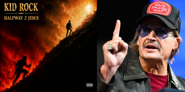 Kid Rock released his brand-new Christian album, 'Halfway 2 Jesus,' on October 17
