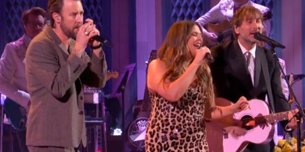 Lady A performs for Dolly Parton
