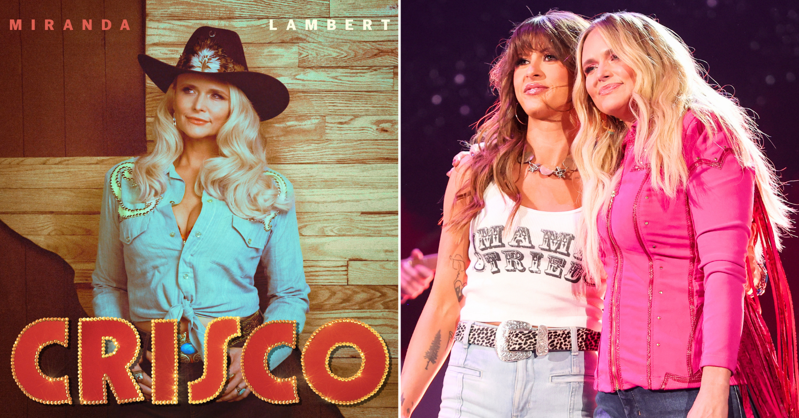 Miranda Lambert releases new studio album Crisco, featuring a duet with Ella Langley, title Snakeskin Boots
