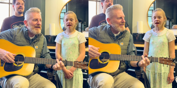 Rory Feek and Indy Feek