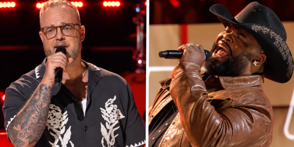 Two contestants from Queen Latifah's team wow with their "magical" harmonies