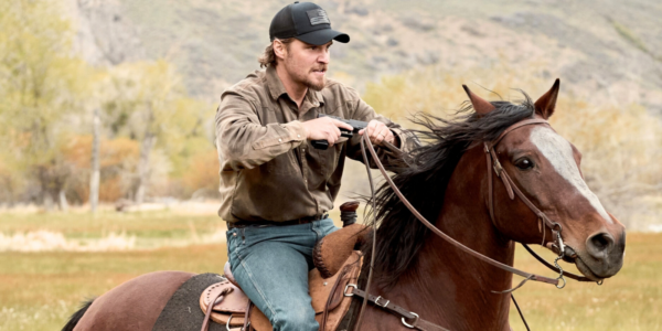 Luke Grimes as Kayce Dutton in the Season 2 premiere of Marshals "All Hat No Cattle"